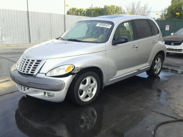 3C4FY58B32T388580 - 2002 CHRYSLER PT CRUISER SILVER photo 2