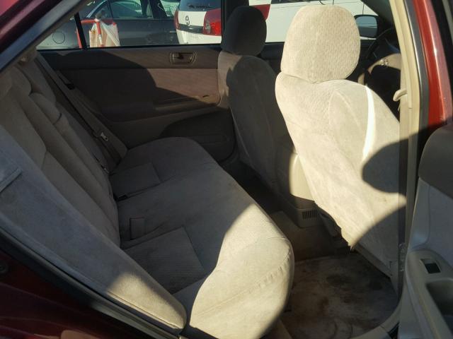 4T1BE32K72U097327 - 2002 TOYOTA CAMRY LE 红色 照片 6