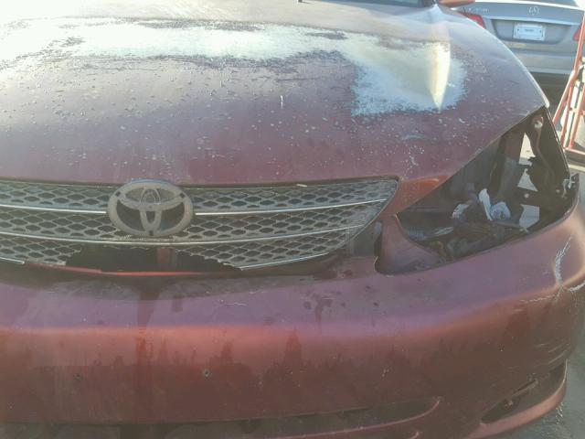 4T1BE32K72U097327 - 2002 TOYOTA CAMRY LE RED photo 9