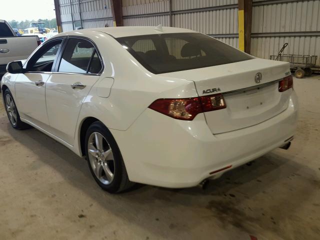 JH4CU2F40DC005516 - 2013 ACURA TSX WHITE photo 3