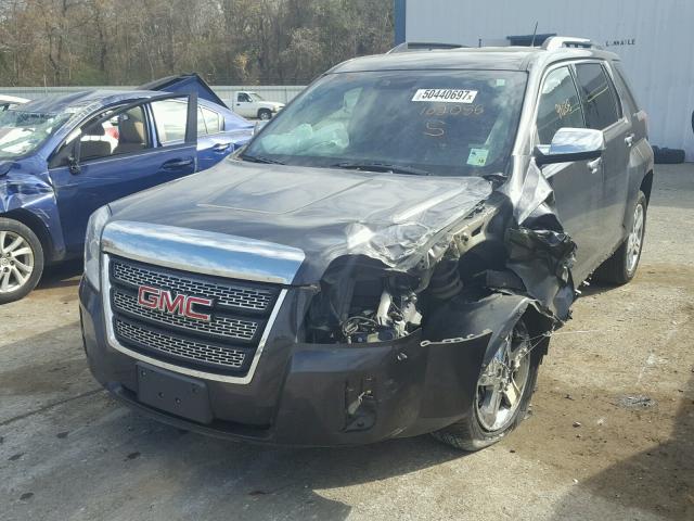 2GKALWEK6D6102056 - 2013 GMC TERRAIN SL GRAY photo 2