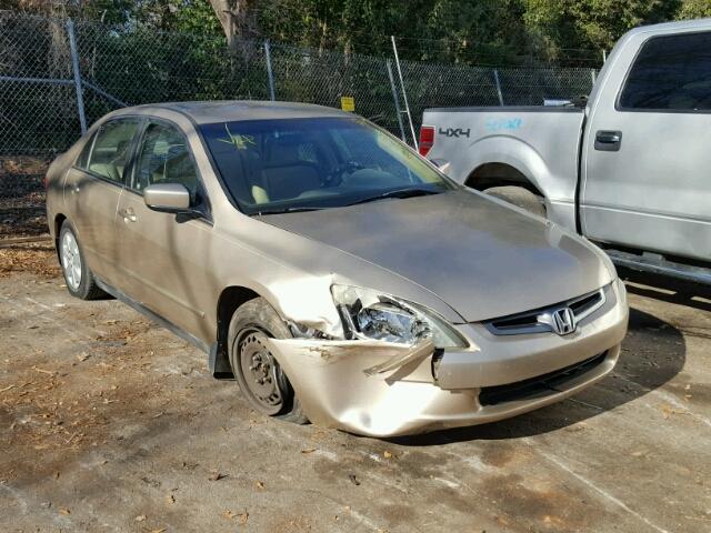 1HGCM56424A127813 - 2004 HONDA ACCORD LX GOLD photo 1