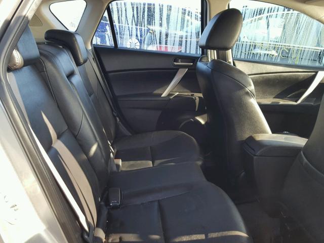 JM1BL1H58A1313802 - 2010 MAZDA 3 S SILVER photo 6