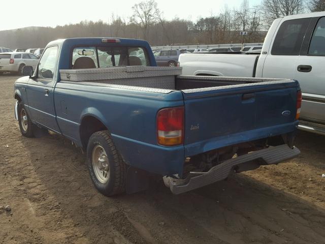 1FTCR10U2STA62884 - 1995 FORD RANGER GREEN photo 3