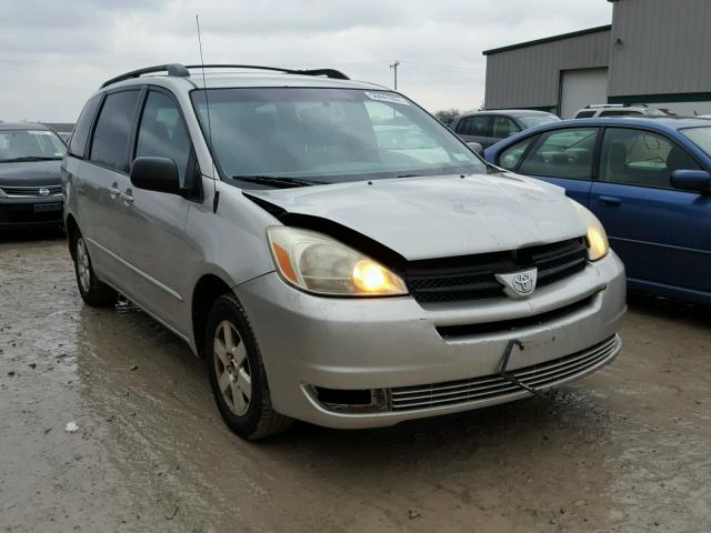 5TDZA23C05S255855 - 2005 TOYOTA SIENNA CE GOLD photo 1