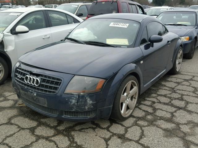 TRUWT28N231000535 - 2003 AUDI TT QUATTRO BLUE photo 2