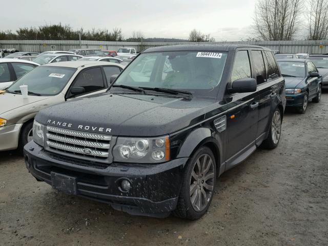 SALSH23476A961766 - 2006 LAND ROVER RANGE ROVE BLACK photo 2