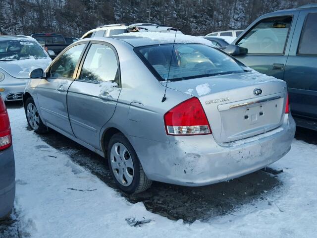 KNAFE121785527651 - 2008 KIA SPECTRA EX GRAY photo 3