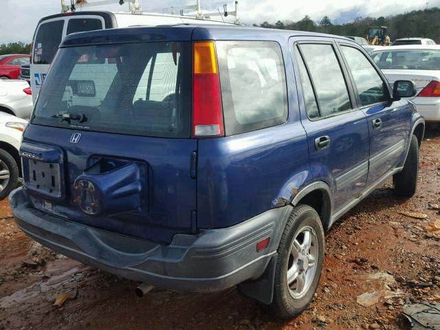 JHLRD1858VC011239 - 1997 HONDA CR-V LX BLUE photo 4