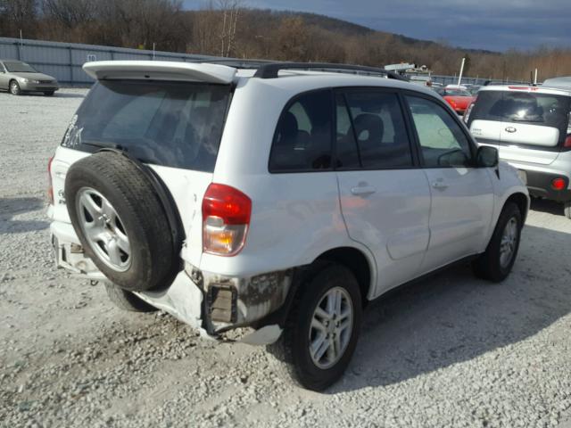 JTEGH20V330086483 - 2003 TOYOTA RAV4 WHITE photo 4