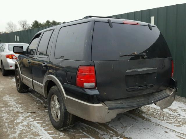 1FMFU18L73LA55689 - 2003 FORD EXPEDITION BLACK photo 3