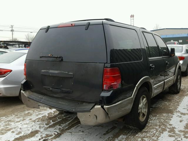 1FMFU18L73LA55689 - 2003 FORD EXPEDITION BLACK photo 4