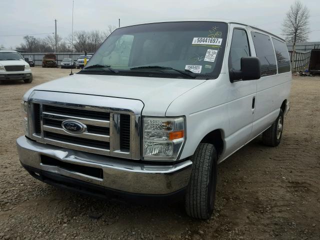 1FBNE31L28DA99964 - 2008 FORD ECONOLINE WHITE photo 2