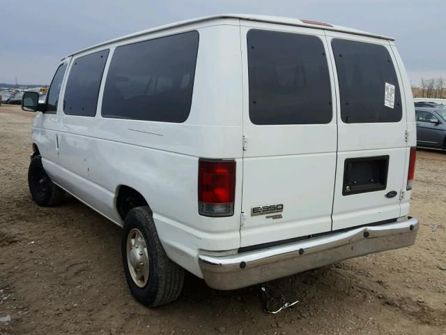 1FBNE31L28DA99964 - 2008 FORD ECONOLINE WHITE photo 3