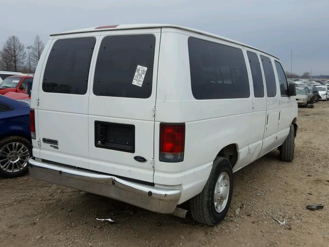 1FBNE31L28DA99964 - 2008 FORD ECONOLINE WHITE photo 4