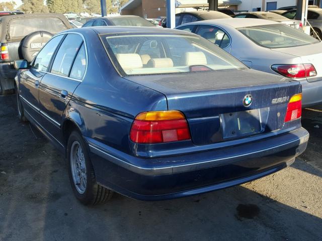 WBADM6334XBY29602 - 1999 BMW 528 I AUTO BLUE photo 3