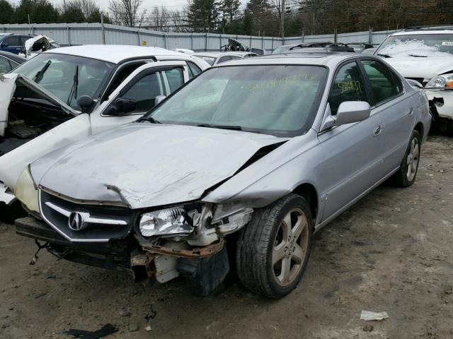 19UUA569X2A038089 - 2002 ACURA 3.2TL TYPE GRAY photo 2