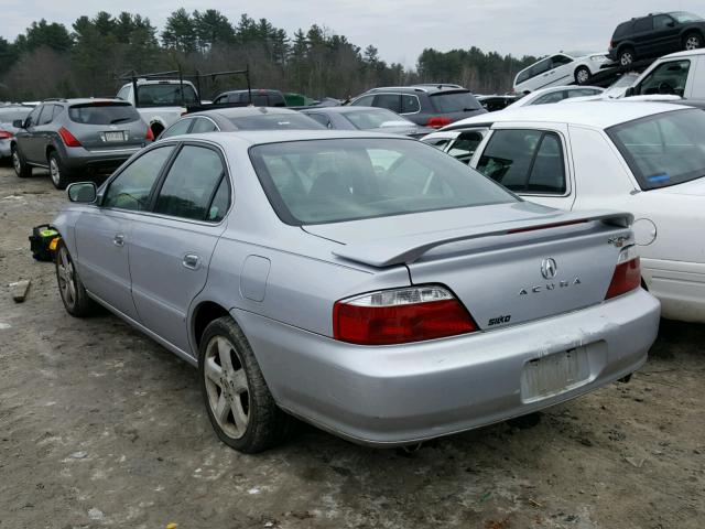 19UUA569X2A038089 - 2002 ACURA 3.2TL TYPE GRAY photo 3