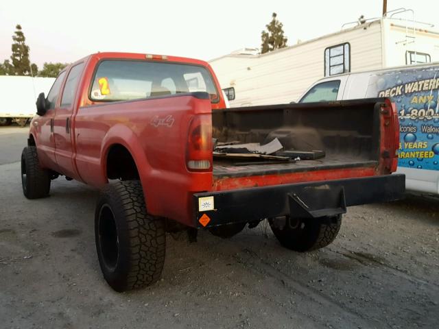 1FTWW31P46EB24838 - 2006 FORD F350 SRW S RED photo 3