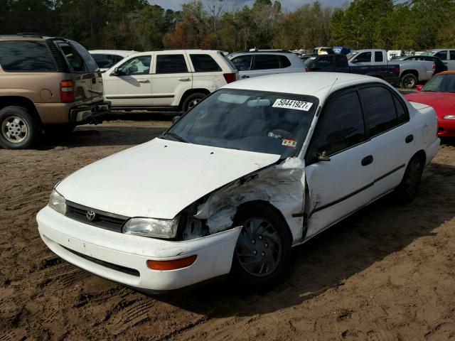 JT2AE09E6P0032734 - 1993 TOYOTA COROLLA LE WHITE photo 2