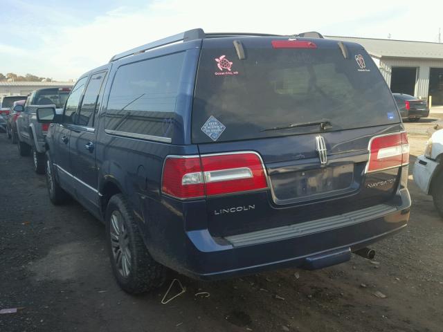 5LMFL28517LJ11302 - 2007 LINCOLN NAVIGATOR 蓝色 照片 3