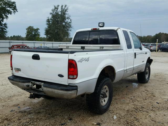 1FTNX21P83EB81865 - 2003 FORD F250 SUPER WHITE photo 4