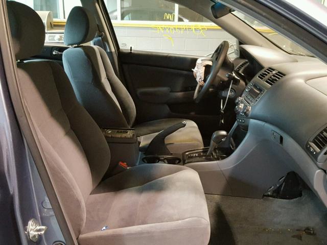 1HGCM56387A183735 - 2007 HONDA ACCORD SE BLUE photo 5