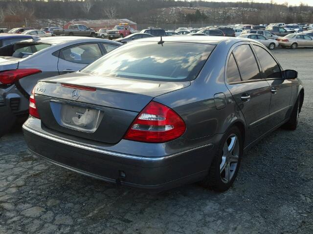 WDBUF56J66A772680 - 2006 MERCEDES-BENZ E 350 SILVER photo 4