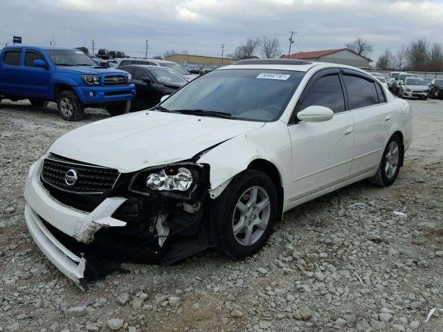 1N4AL11D96C145974 - 2006 NISSAN ALTIMA S WHITE photo 2