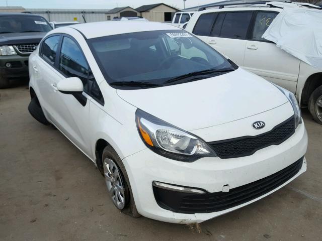 KNADM4A39G6640640 - 2016 KIA RIO LX Սպիտակ լուսանկար 1