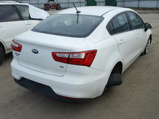 KNADM4A39G6640640 - 2016 KIA RIO LX Սպիտակ լուսանկար 4