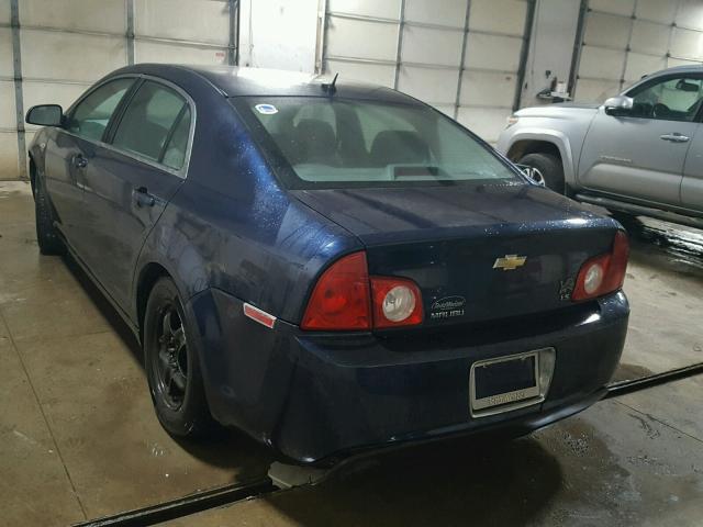 1G1ZG57BX8F177664 - 2008 CHEVROLET MALIBU LS BLUE photo 3