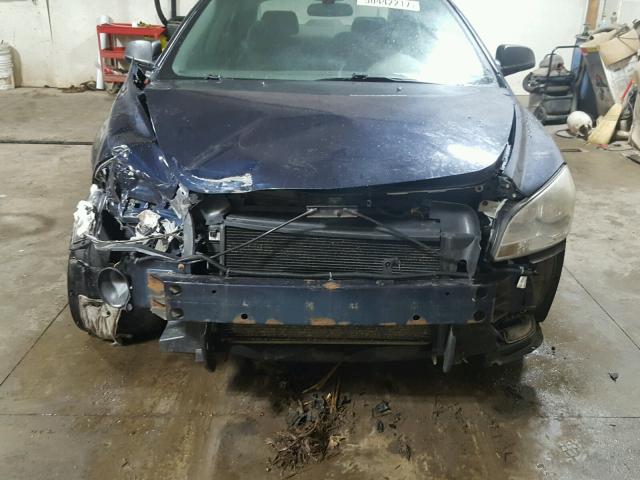 1G1ZG57BX8F177664 - 2008 CHEVROLET MALIBU LS BLUE photo 9
