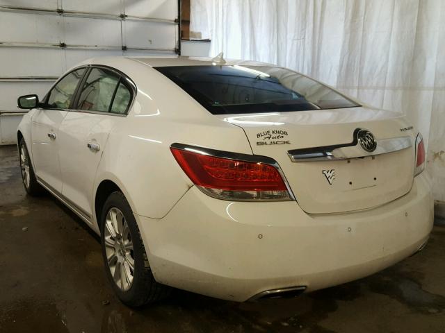 1G4GC5E35DF270510 - 2013 BUICK LACROSSE WHITE photo 3