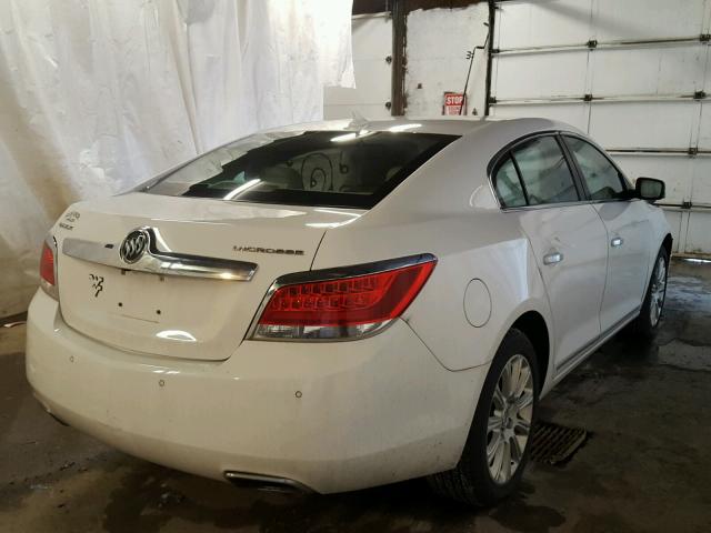 1G4GC5E35DF270510 - 2013 BUICK LACROSSE WHITE photo 4