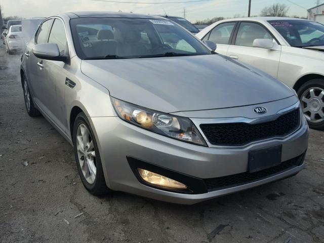 5XXGN4A77DG198082 - 2013 KIA OPTIMA EX SILVER photo 1