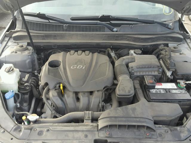 5XXGN4A77DG198082 - 2013 KIA OPTIMA EX SILVER photo 7