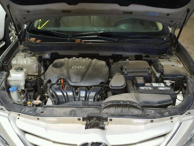 5NPEB4ACXBH238394 - 2011 HYUNDAI SONATA GLS GOLD photo 7