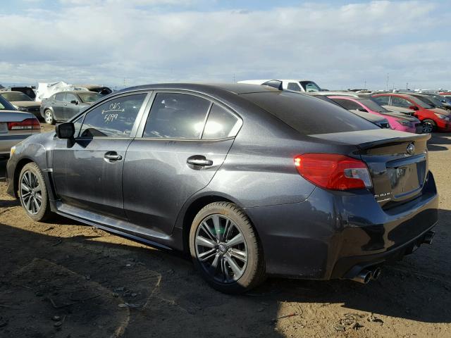 JF1VA1B63H9832228 - 2017 SUBARU WRX GRAY photo 3