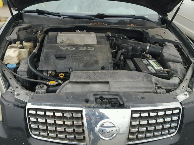 1N4BA41EX6C822745 - 2006 NISSAN MAXIMA SE BLACK photo 7