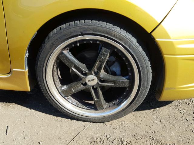 JTLKE50E081055741 - 2008 TOYOTA SCION XB ოქროსფერი ფოტო 9