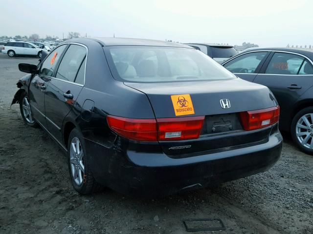 JHMCM56314C033818 - 2004 HONDA ACCORD LX BLACK photo 3