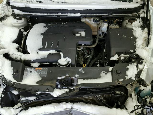 1G1ZA5EU4BF227570 - 2011 CHEVROLET MALIBU LS SILVER photo 7