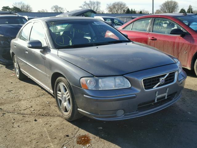 YV1RS592772645370 - 2007 VOLVO S60 2.5T GRAY photo 1