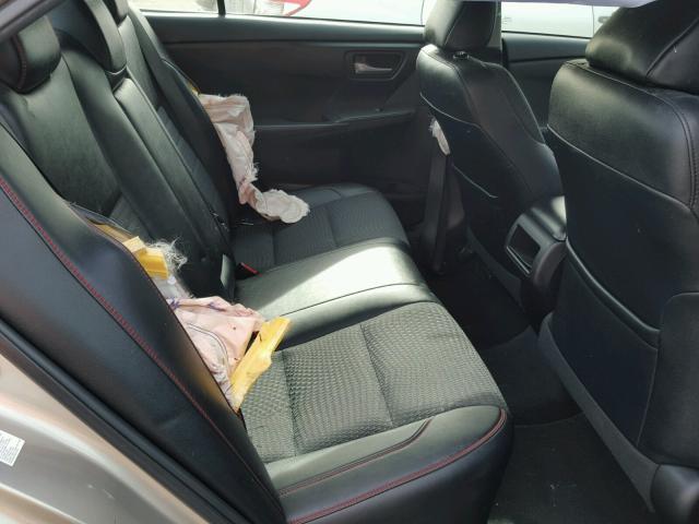 4T1BF1FK4FU007780 - 2015 TOYOTA CAMRY LE ოქროსფერი ფოტო 6