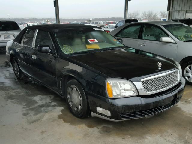 1G6KE57Y7YU337307 - 2000 CADILLAC DEVILLE DH BLACK photo 1