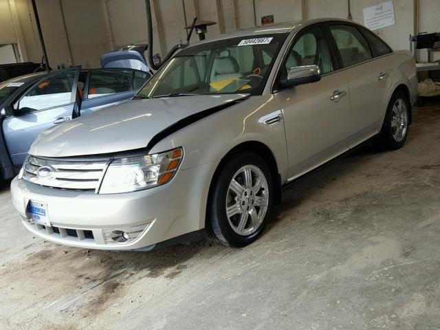 1FAHP25W99G110353 - 2009 FORD TAURUS LIM BEIGE photo 2