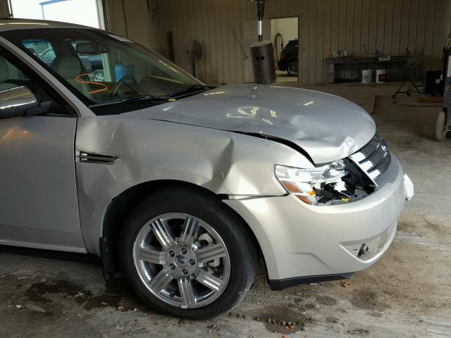 1FAHP25W99G110353 - 2009 FORD TAURUS LIM BEIGE photo 9