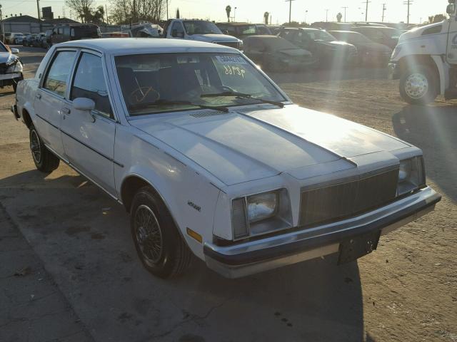 1G4AC6952BW134792 - 1981 BUICK SKYLARK X- WHITE photo 1