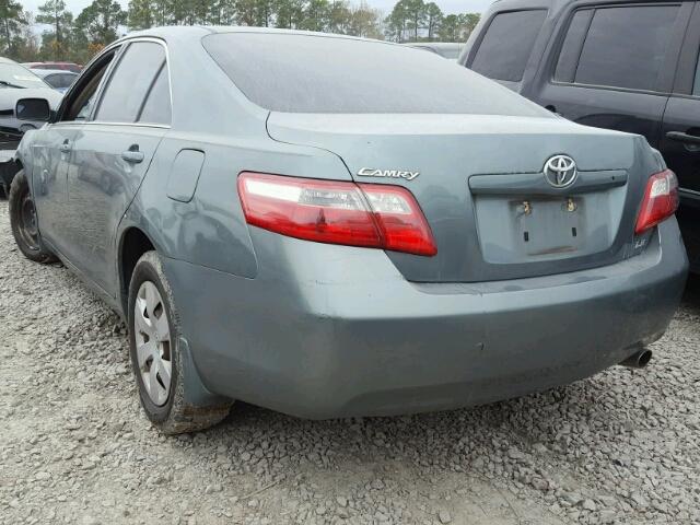 4T1BE46K87U635458 - 2007 TOYOTA CAMRY NEW GREEN photo 3